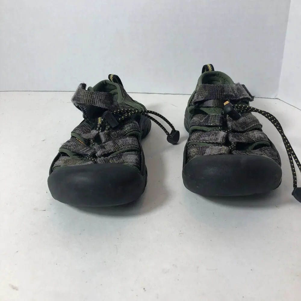 Keen Sandals Size Youth Kids‎ 1 Newport H2 Sports Waterproof Green Camo C1